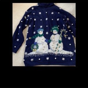 Marissa Christina Snowman Sweater